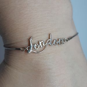 "London" Sterling Silver Bracelet